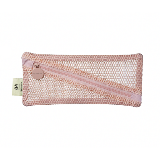 Mesh Collection Pencil Case - Light Pink