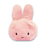 Miffy Cushion Head Fluffy Pastel Pink 50cm