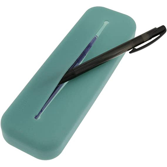 NoFF Silicone Pencase - Clear Blue