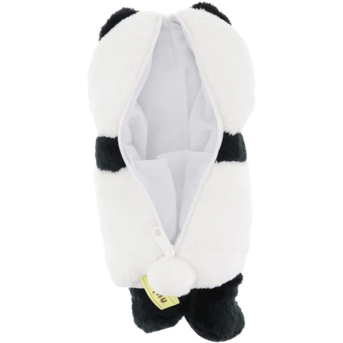 Nuimee Fluffy Pencil Case - Sitting Panda