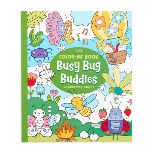 Ooly Busy Bug Buddies Coloring Book