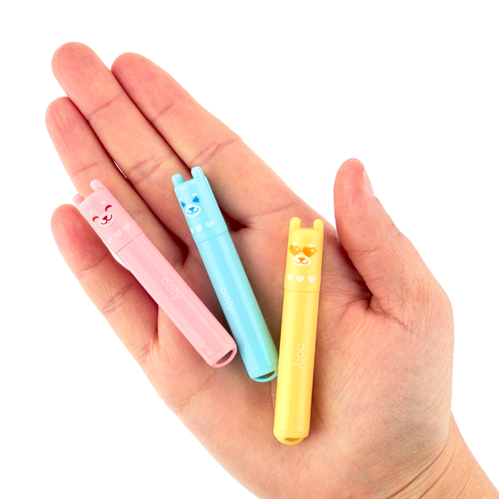 Ooly Mini Beary Sweet Scented Highlighters - Set of 6