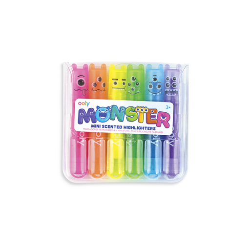 Ooly Mini Monster Scented Markers- Set Of 6