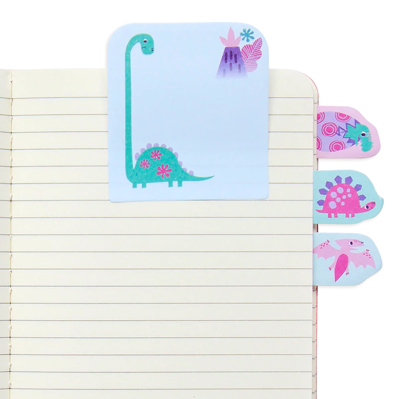 Ooly Note Pals Sticky Tabs - Cute Dinos — PaperMarket