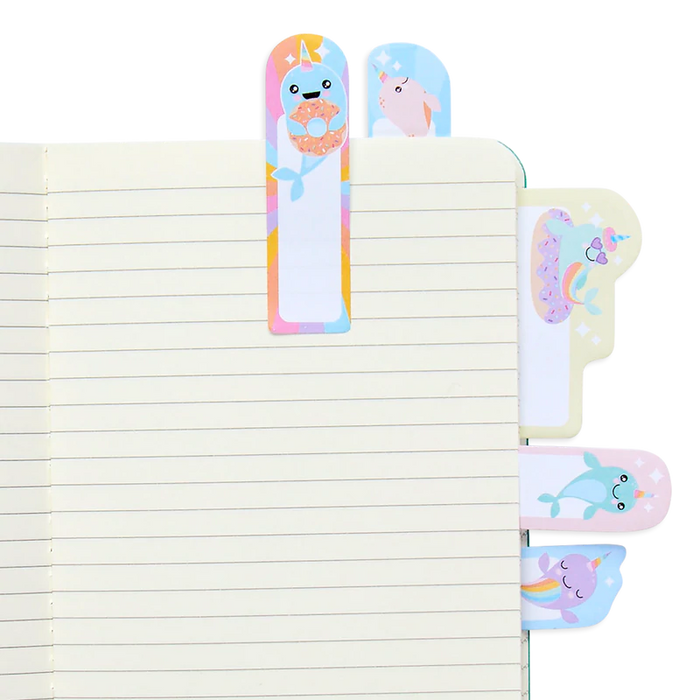 Ooly Note Pals Sticky Tabs - Nom Nom Narwhals