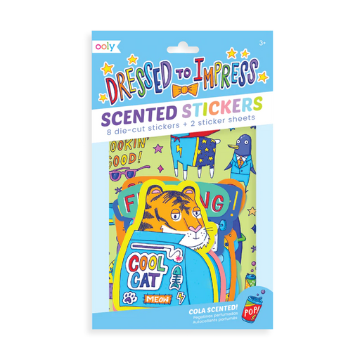 Ooly Scented Scratch Stickers - Dressed To Impress