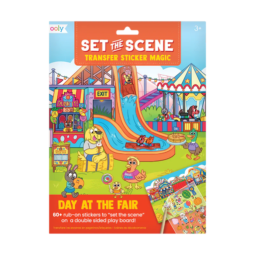 Ooly Set The Scene Transfer Stickers Magic - Day At The Fair