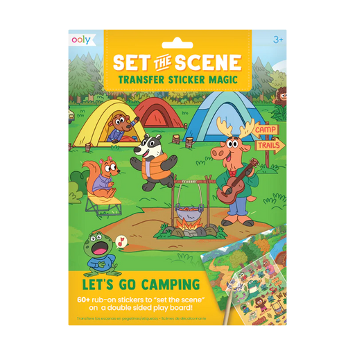Ooly Set The Scene Transfer Stickers Magic - Let's Go Camping