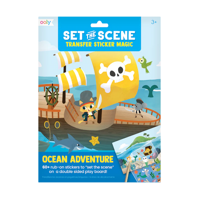 Ooly Set The Scene Transfer Stickers Magic - Ocean Adventure