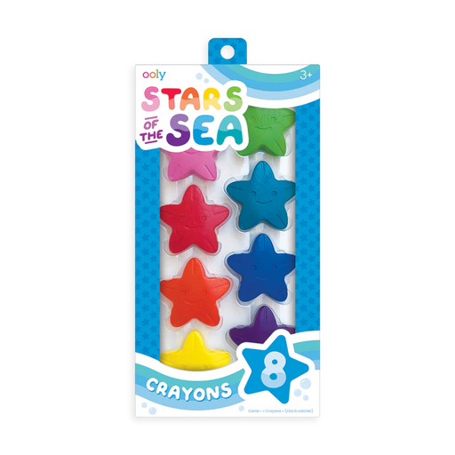 Ooly Stars of the Sea Crayons - Set of 8