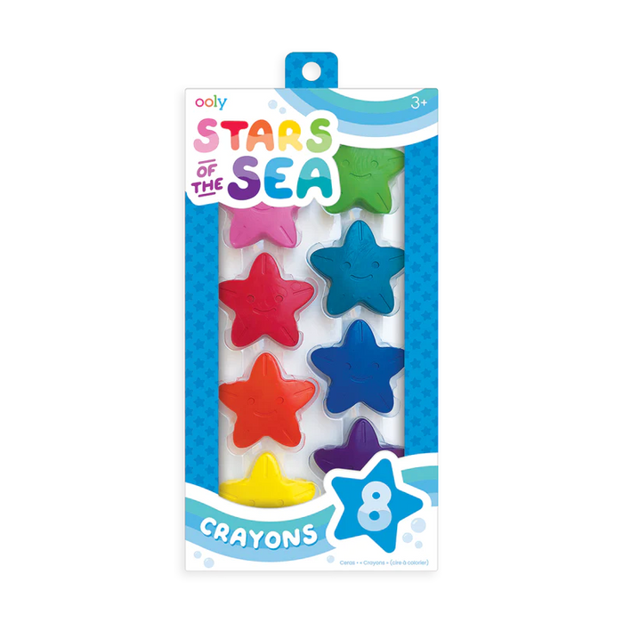 Ooly Stars of the Sea Crayons - Set of 8
