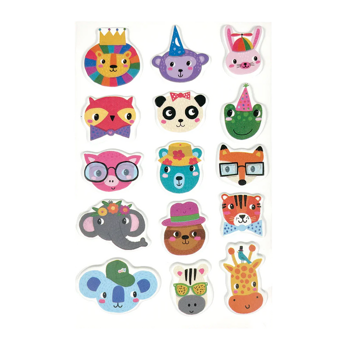 Ooly Stickiville Stickers - Party Animals