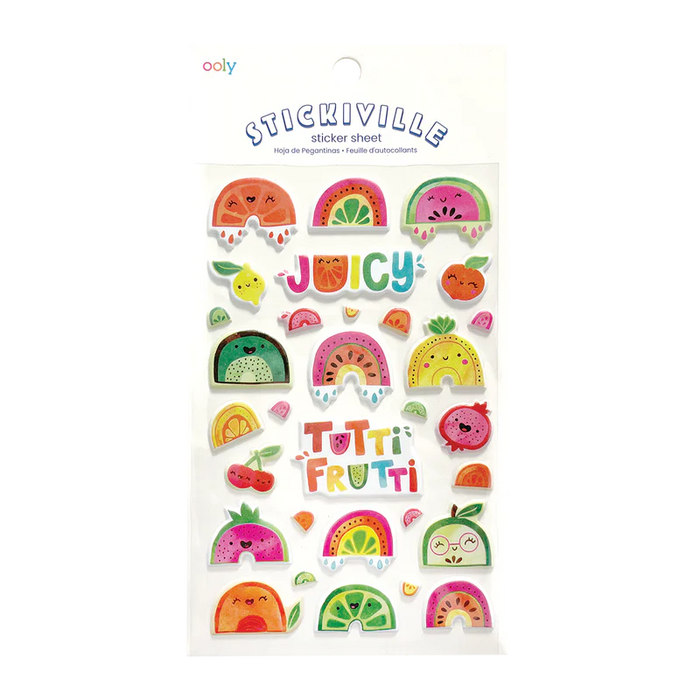 Ooly Stickiville Stickers - Tutti Fruitti