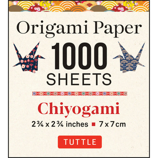 Origami Paper 2.75 X 1000 Chiyogami