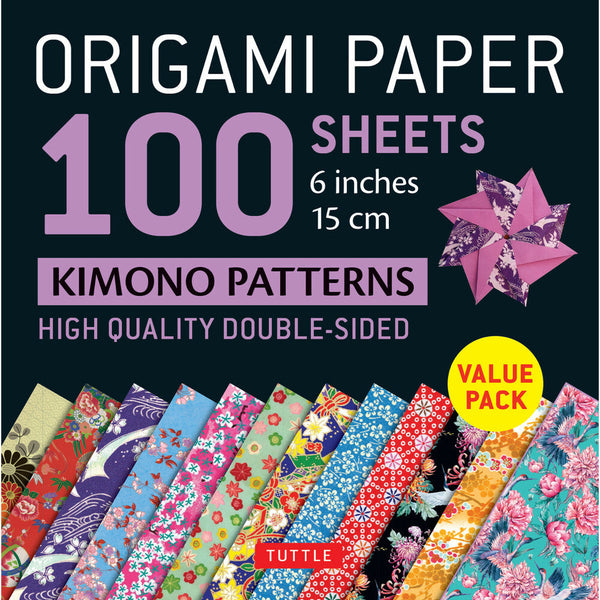 100 Sheets 15cm Square Origami Paper | Pastel Colours | Adults Pape