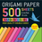 Origami Paper 6 X 500 Rainbow Colors