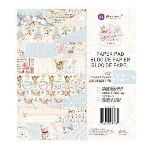 Prima Christmas Sparkle Collection - 6 x 6 Paper Pad