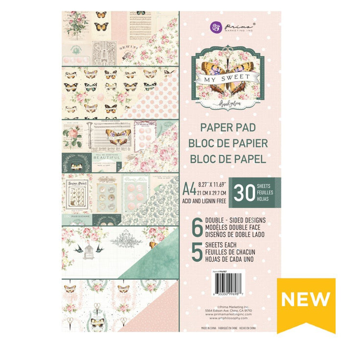 Prima My Sweet Collection - A4 Paper Pad