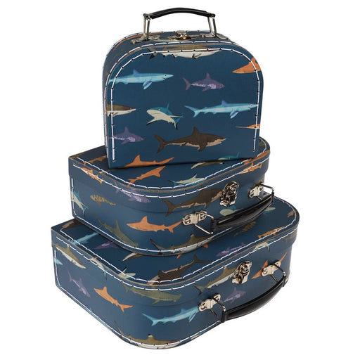 Sharks Storage Cases (Set Of 3)