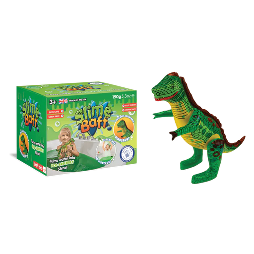 Slime Baff Green Inflatable Dino