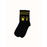 Smiley High Socks In Black