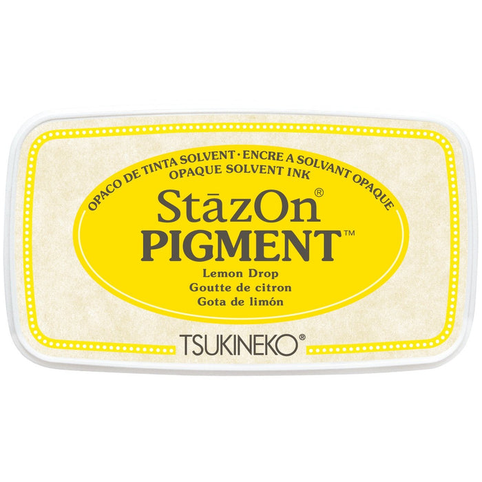 Stazon Pigment Ink Pad - Lemon Drop