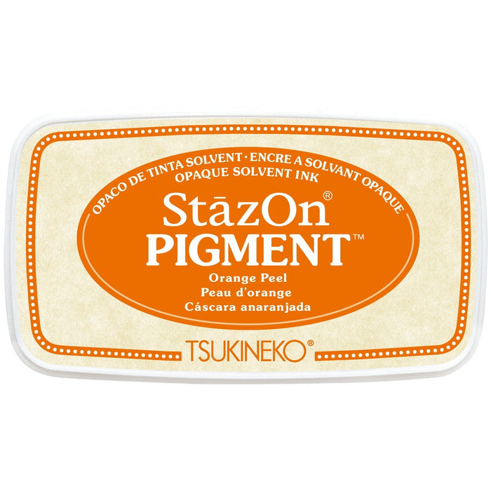 Stazon Pigment Ink Pad - Orange Peel