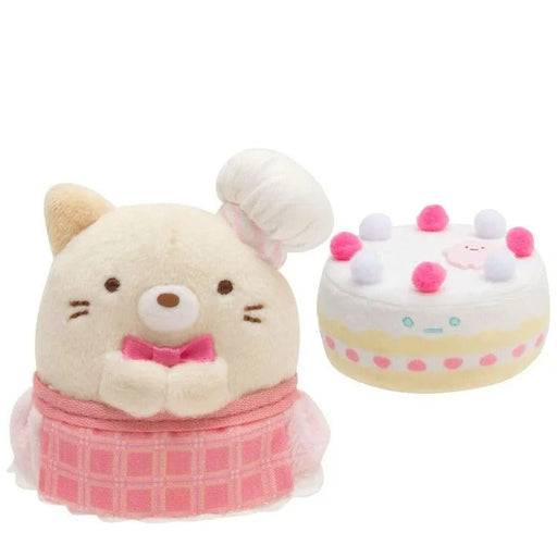 Sumikko Gurashi Plush Toy Set Cake & Cat Cake Shop