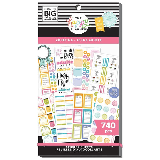 The Happy Planner® - Value Pack Stickers - Adulting