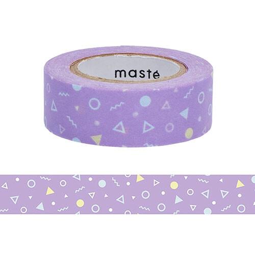 Washi Tape Draw Me Collection - Purple with Patterns